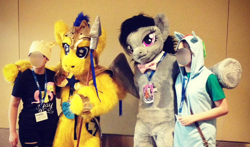 Illustration for article titled I Was the Weirdest Person at BronyCon 2014